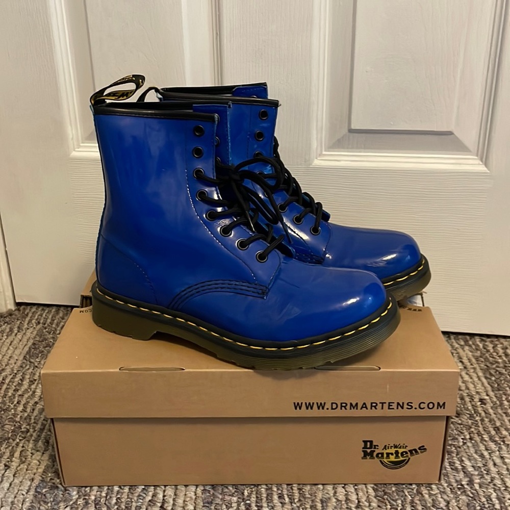 Royal Blue 1460 W Dr. Martens (some scuffing)